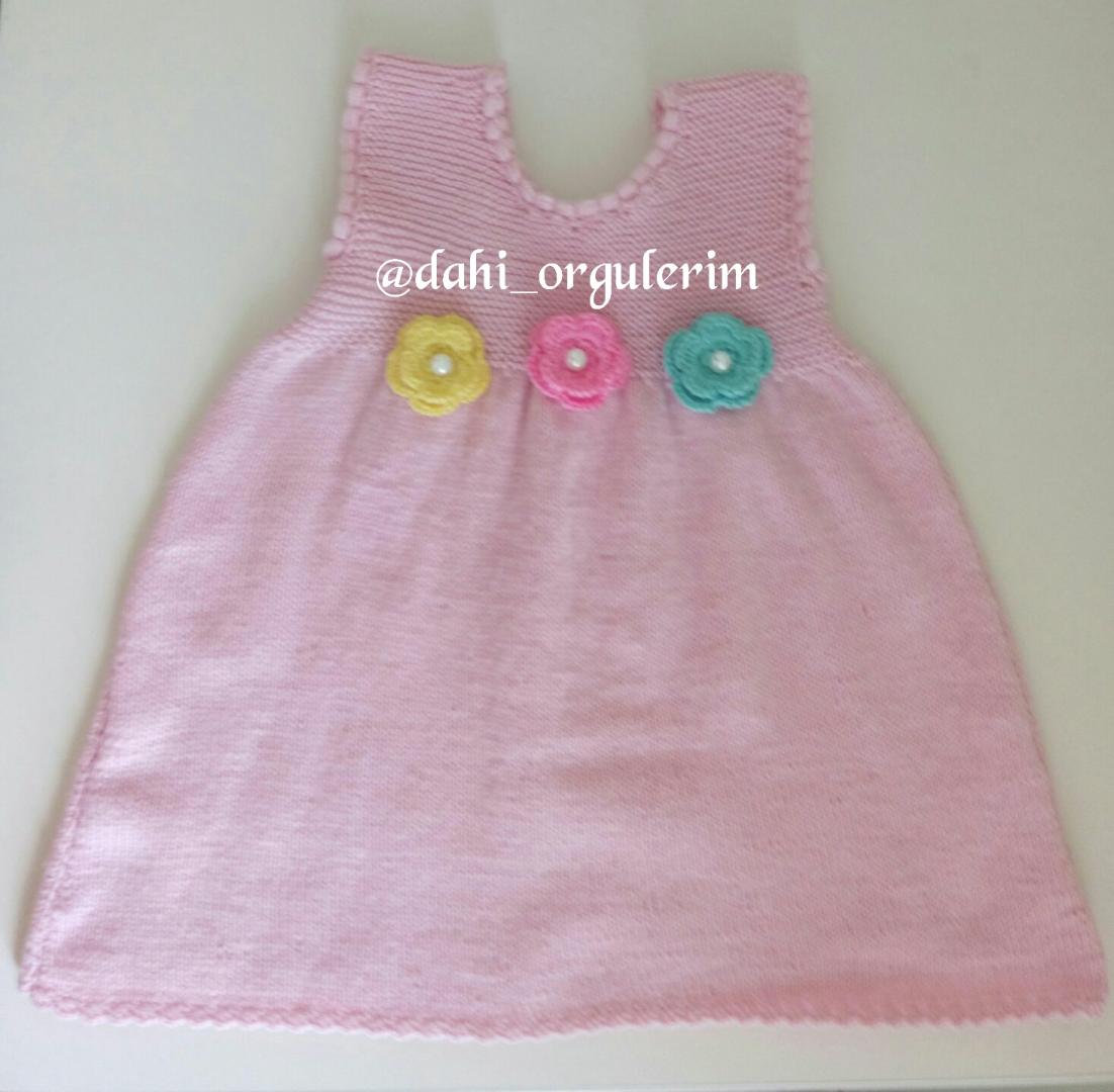 Kolay Kız Bebek Elbisesi Yapımı