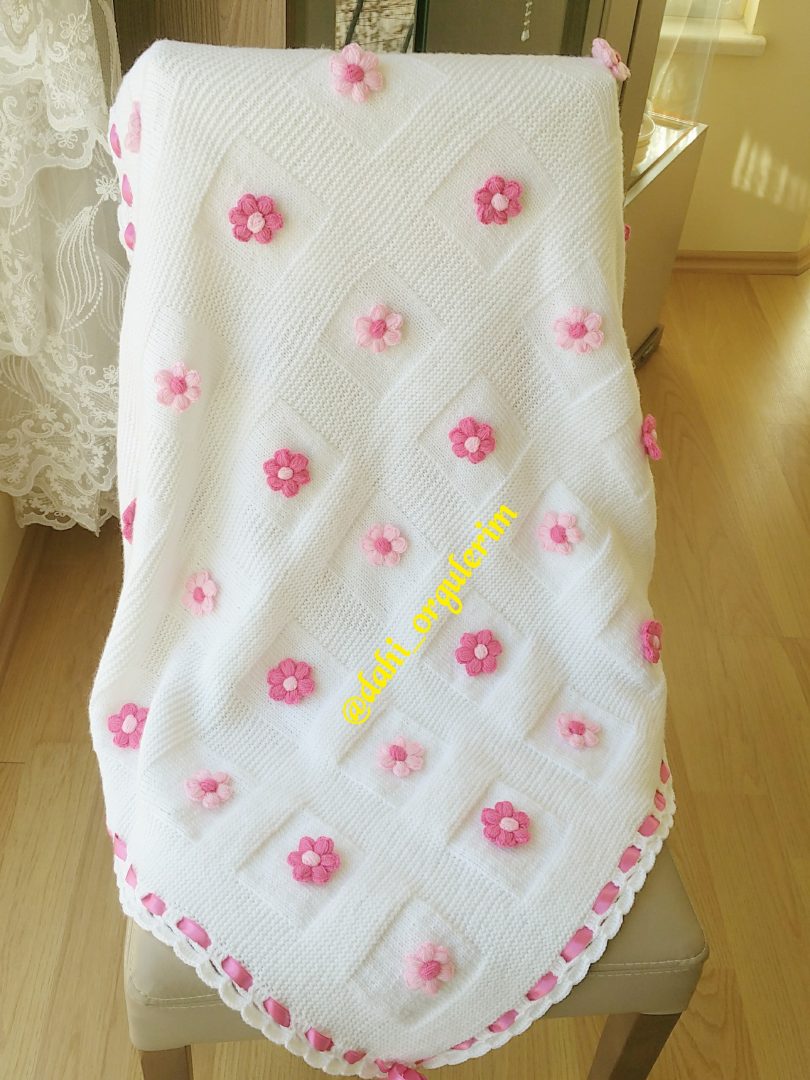 Kutucuklu Bebek Battaniyesi Yapımı
